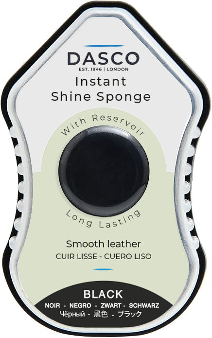 INSTANT SHINE SPONGE (WITH RESERVOIR) BLACK
