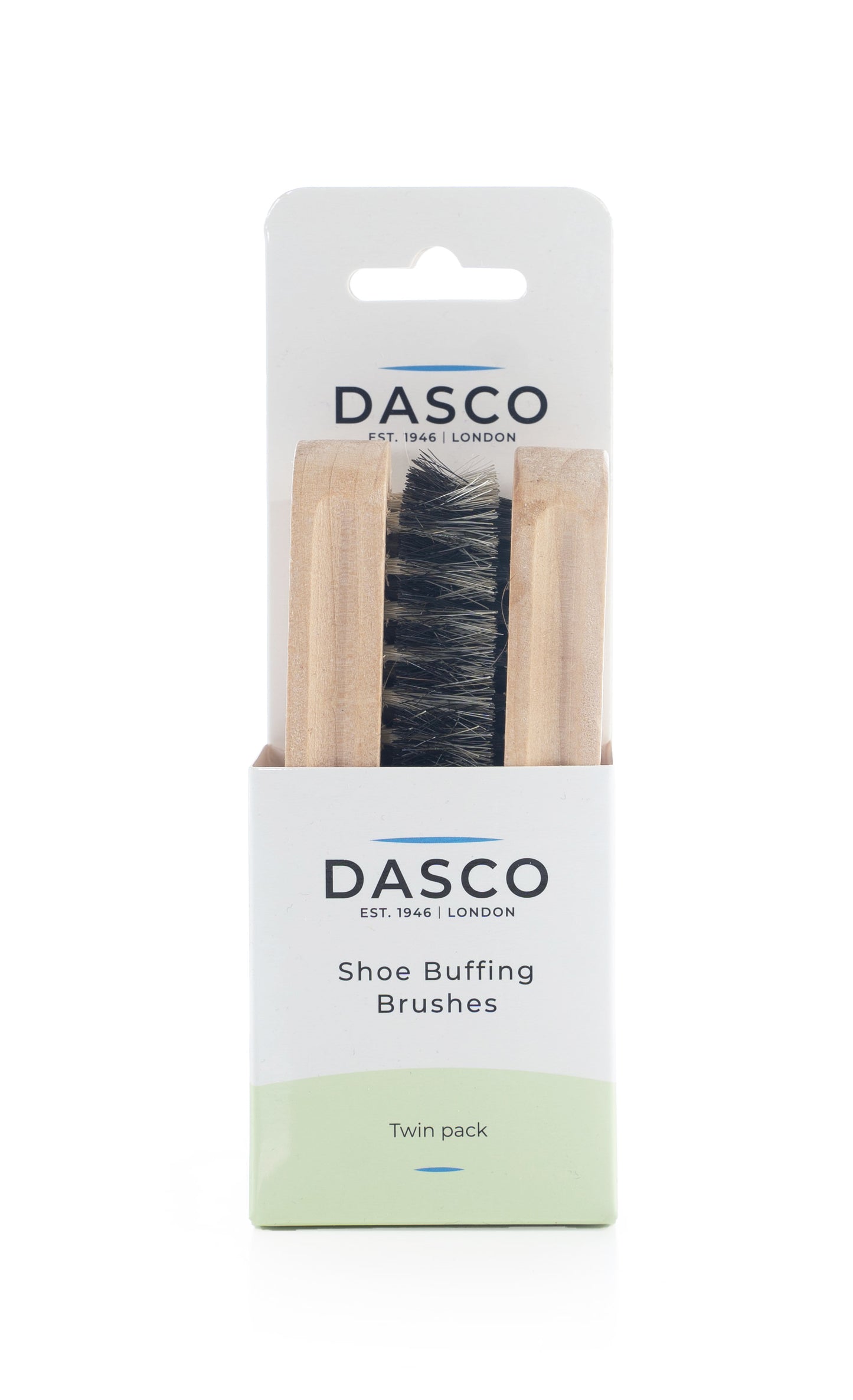 COMPACT-TWIN PACK BRISTLE BRUSH SET