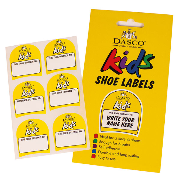 KIDS SHOE LABELS