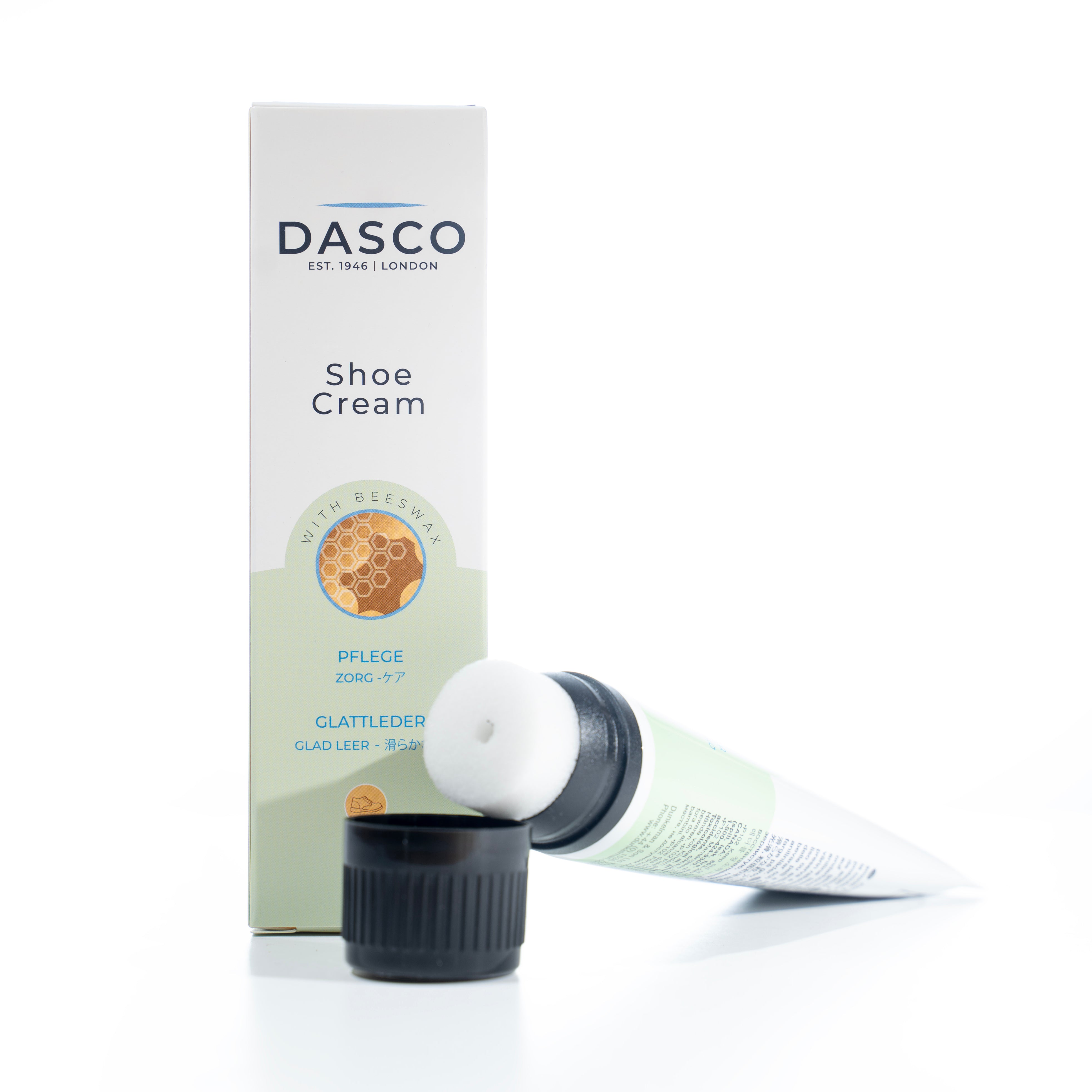 DASCO | SHOE CARE | TUBE SHOE CREAM (WITH APPLICATOR)