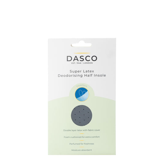 DEODORISING SUPER LATEX HALF INSOLE