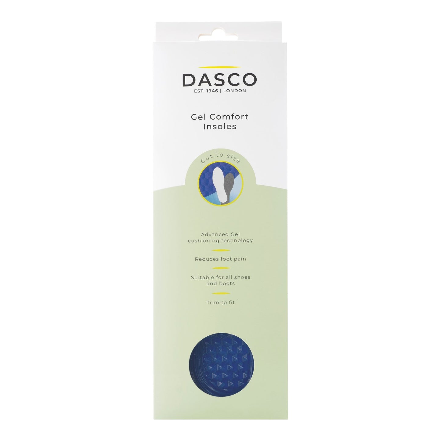 MEN'S COMFORT GEL INSOLE (CUT TO SIZE)