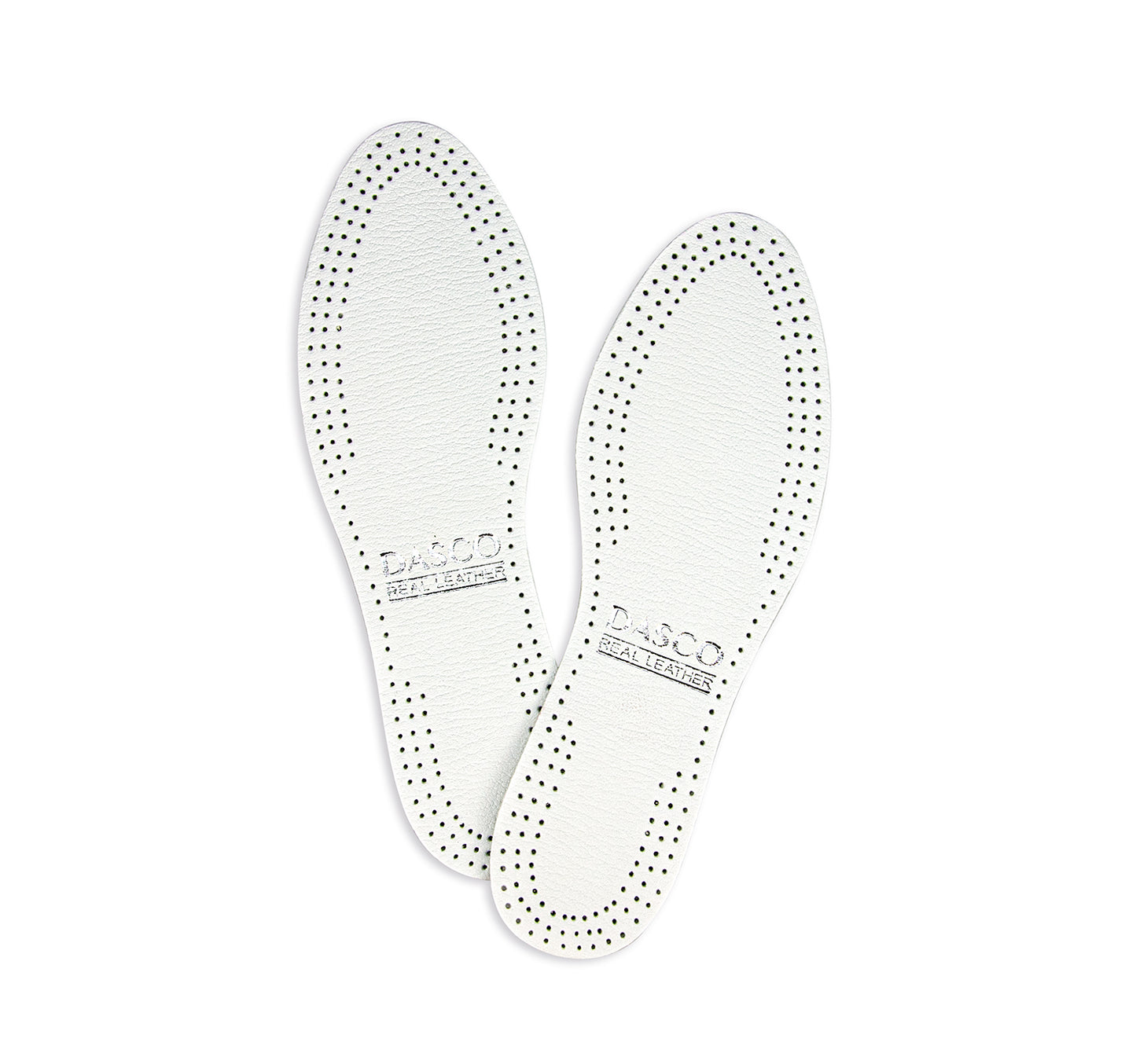 LADIES WHITE LEATHER INSOLES